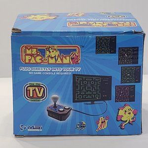 Ms. Pac Man Gaming System MSI Arcade Plug and Play Into Your TV Vintage 1993